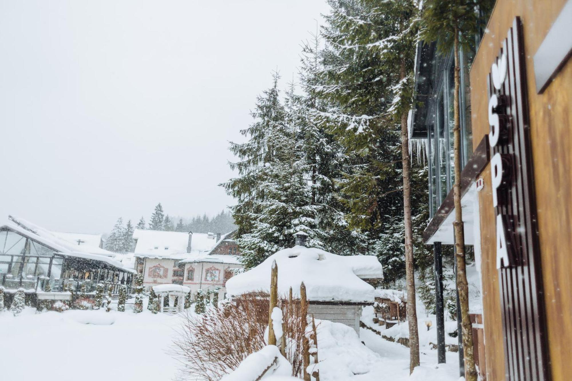 Hotel Vedmezhyi Dvir Bukovel Exterior photo