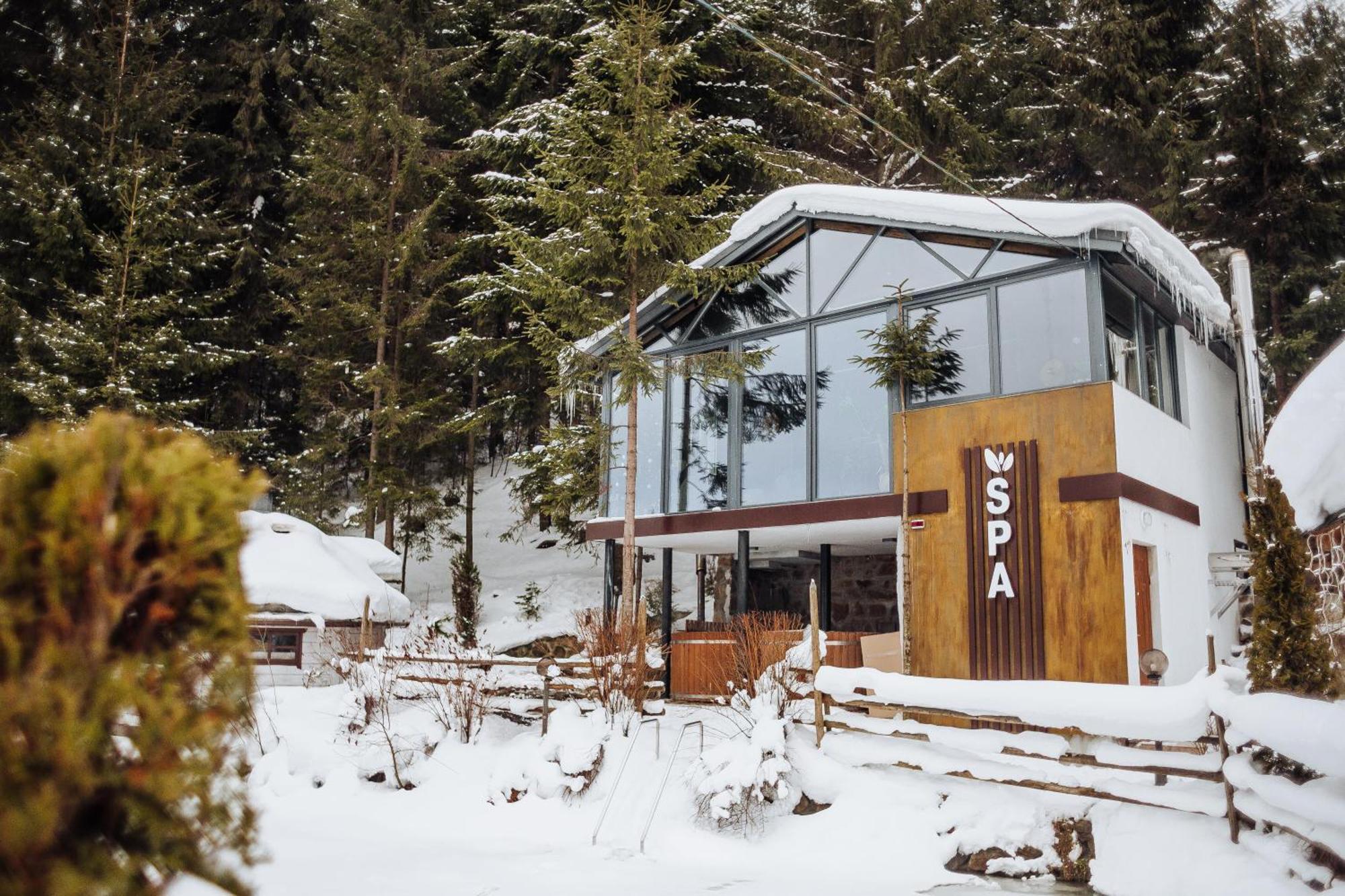 Hotel Vedmezhyi Dvir Bukovel Exterior photo